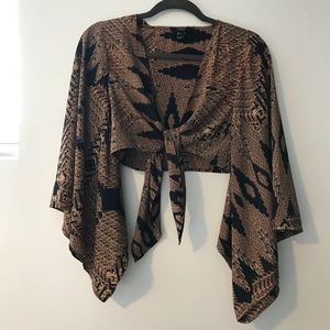 Tribal Wrap/Tie Top